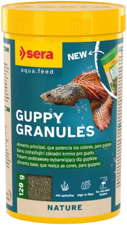 SERA GUPPY GRANULES 250ML