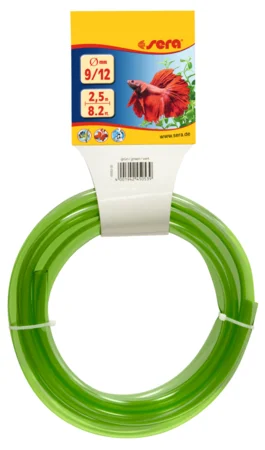 sera tubo 9/12, verde, 2,5 m